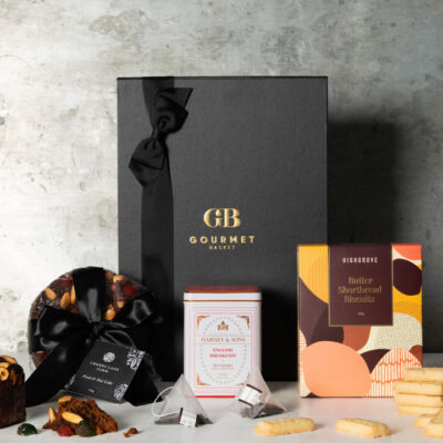 Luxury Tea and Fruitcake Hamper
